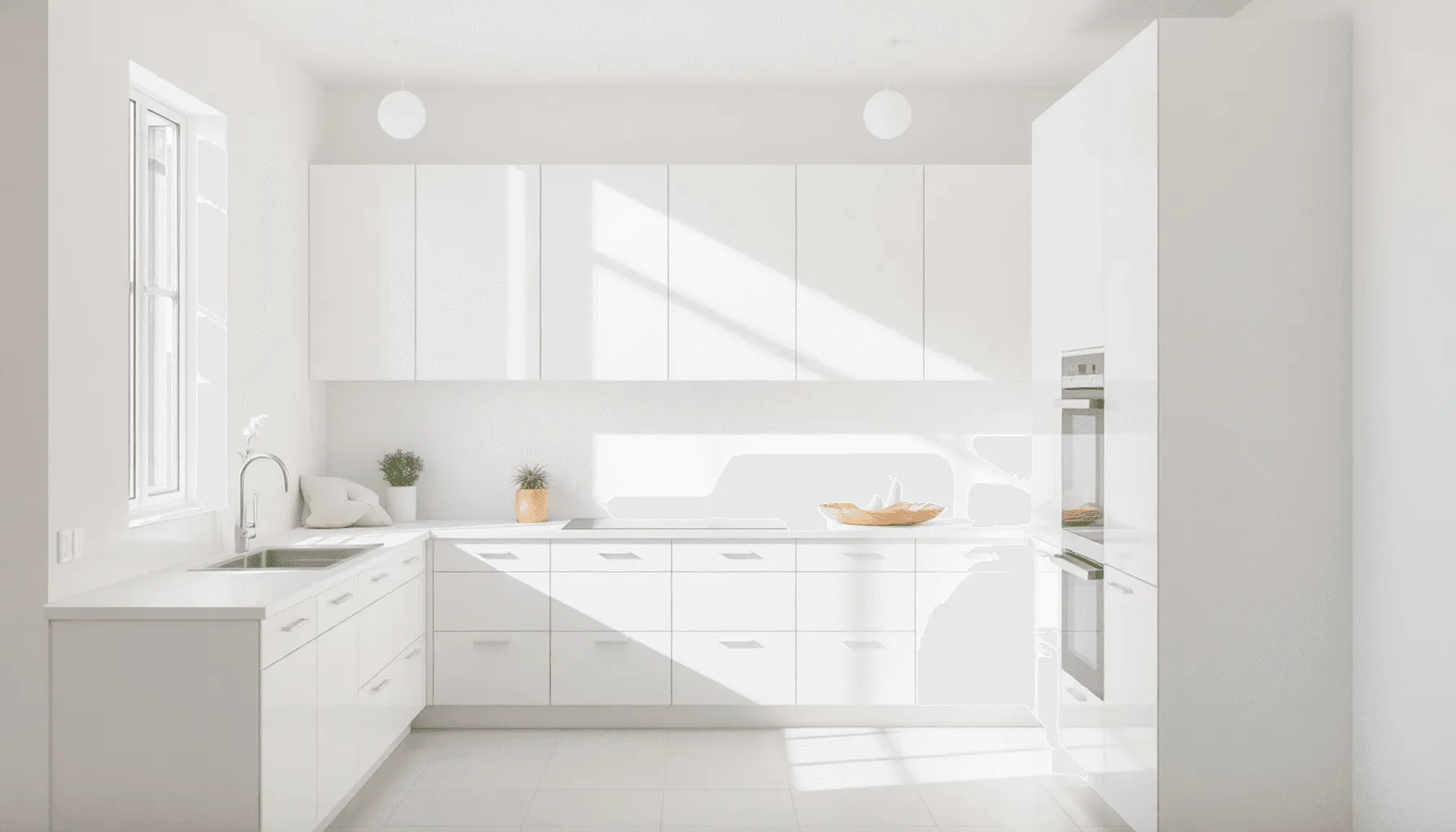 Les Meilleures Couleurs pour Équilibrer une Cuisine Blanche Image de l’article