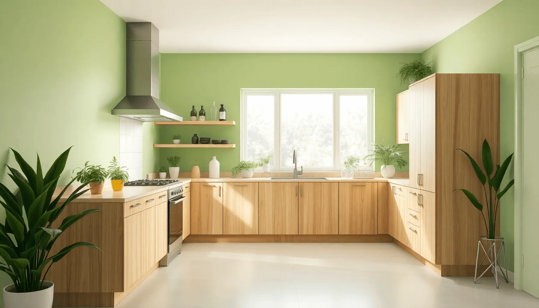 Cuisine Verte et Bois : La Tendance qui Transforme Nos Intérieurs Image de l’article