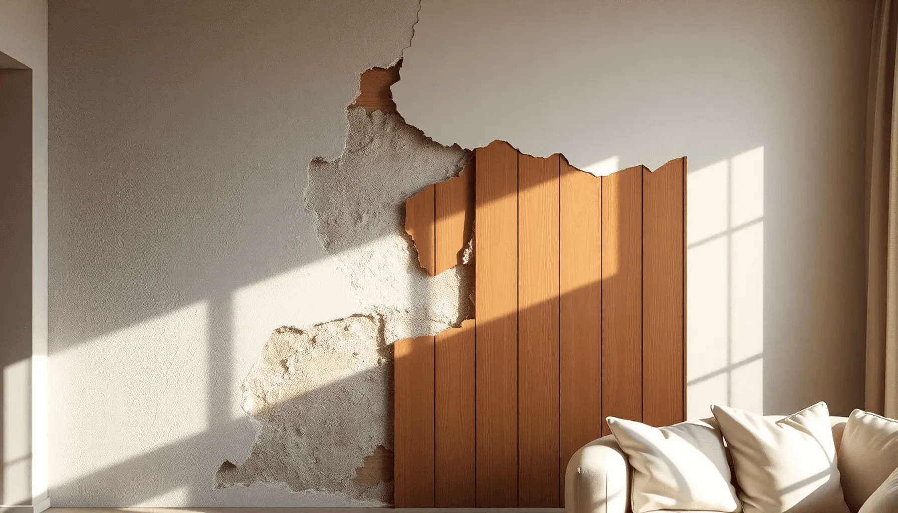 10 idées brillantes pour habiller un mur intérieur abîmé Image de l’article