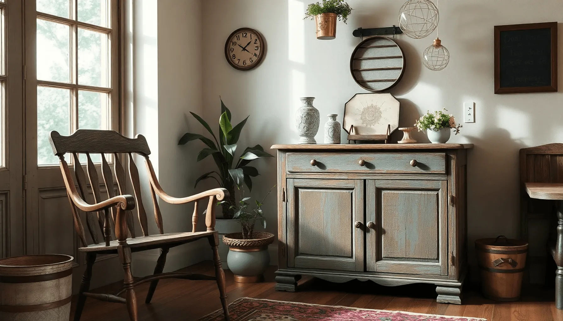Les meubles anciens relookés : l'art de la récup' chic Image de l’article