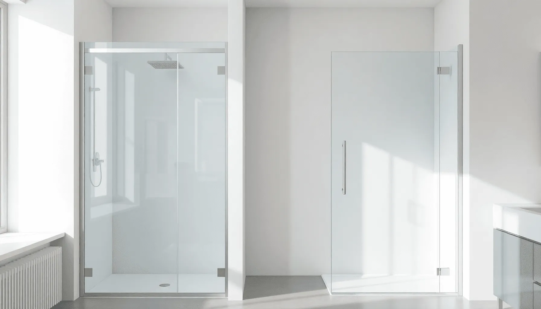 Paroi de douche coulissante ou pivotante : laquelle choisir ? Image de l’article