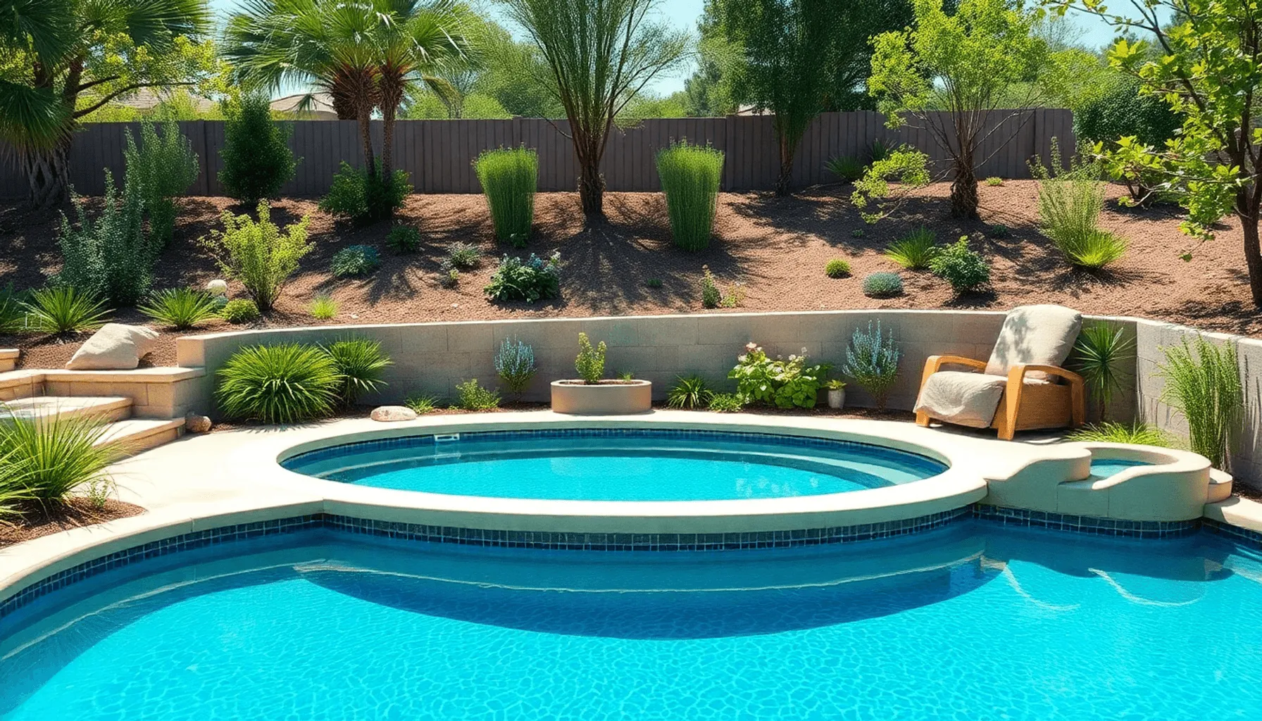 Piscine Semi Enterrée en Béton : Méthodes, Prix et Législations à Connaître Image de l’article