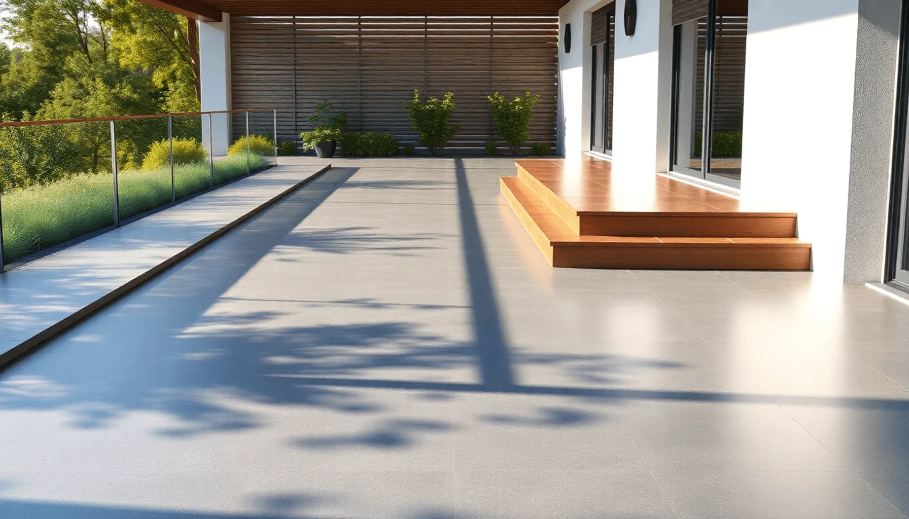 Comment vieillit une terrasse en résine ? Image de l’article