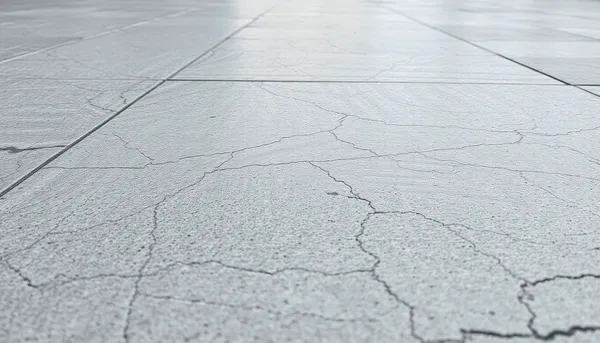 Gros plan sur une surface en béton texturé avec des motifs naturels complexes ressemblant à de la pierre