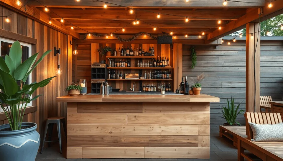 Fabriquer un bar en palette : guide simple et écologique
