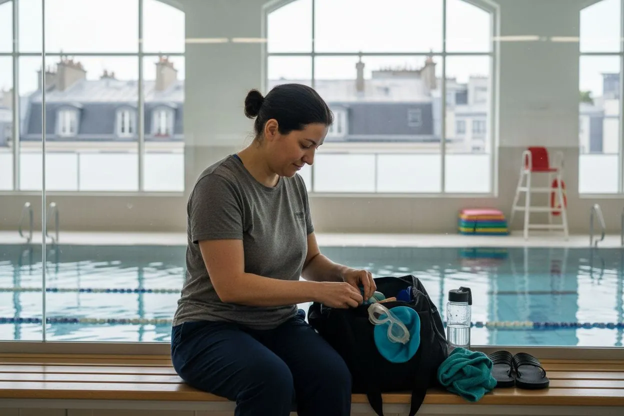 Comment se préparer à son premier cours de natation à Paris Image mise en avant de l’article