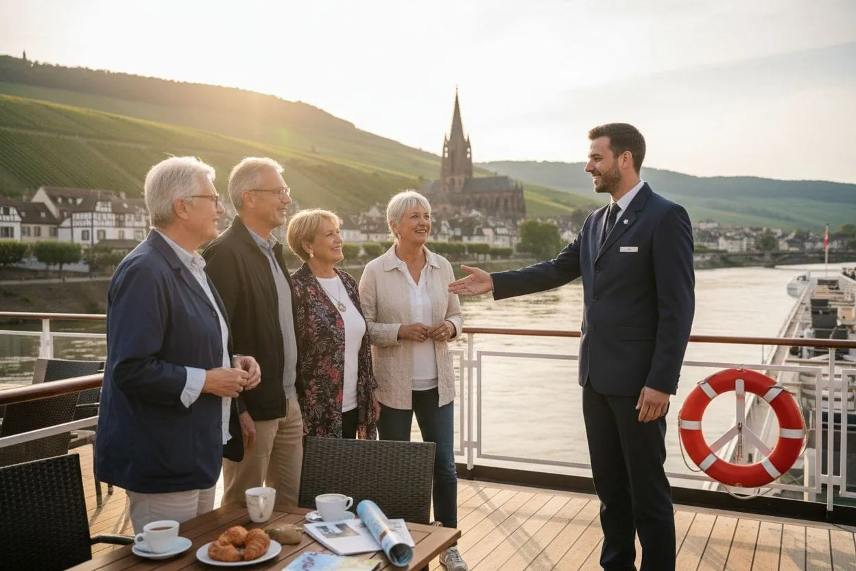 Une croisière CroisiEurope garantit-elle un encadrement francophone ?