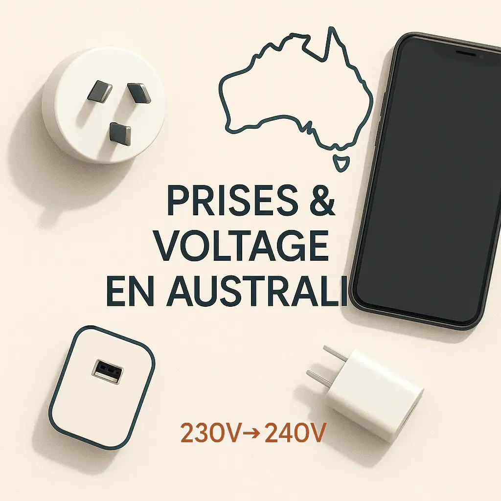 Adaptateur prise électrique en Australie : prises, voltage et conseils