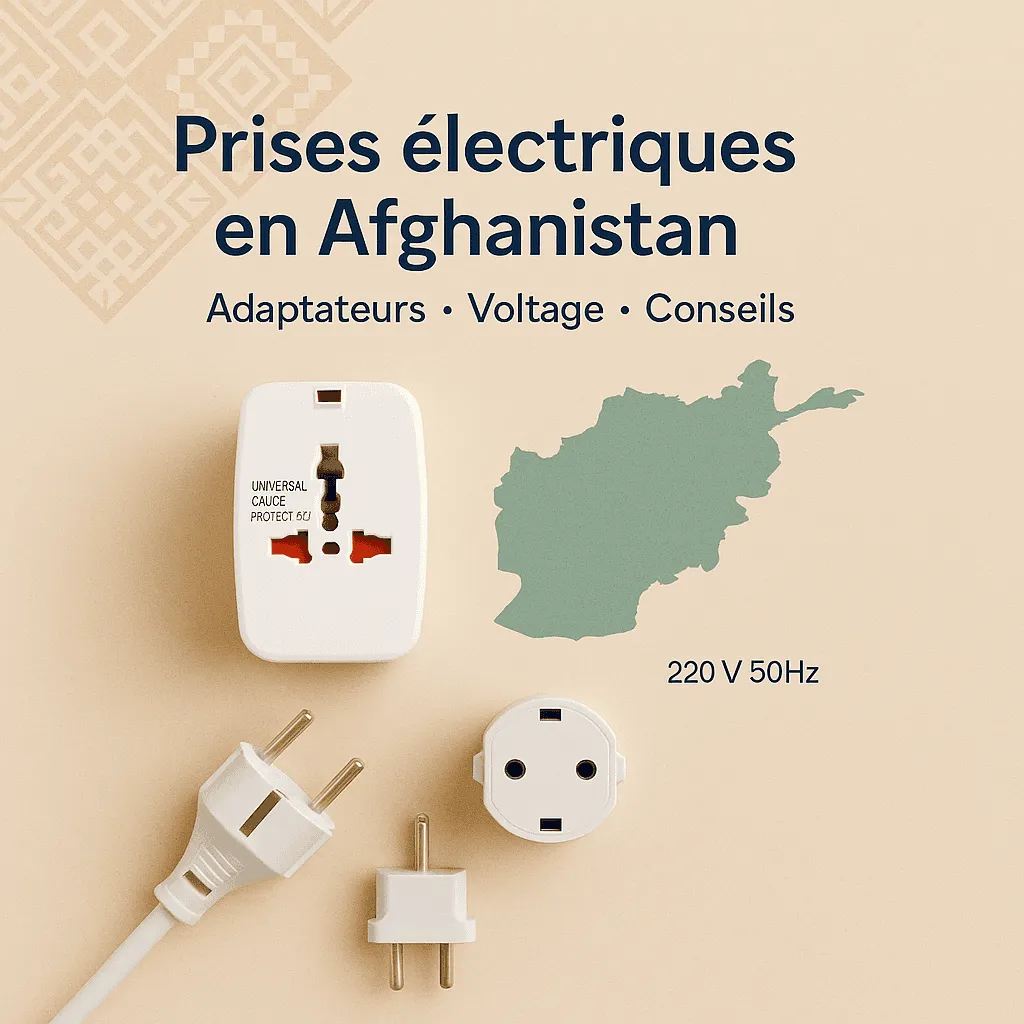 Adaptateur prise électrique en Afghanistan : prises, voltage et conseils