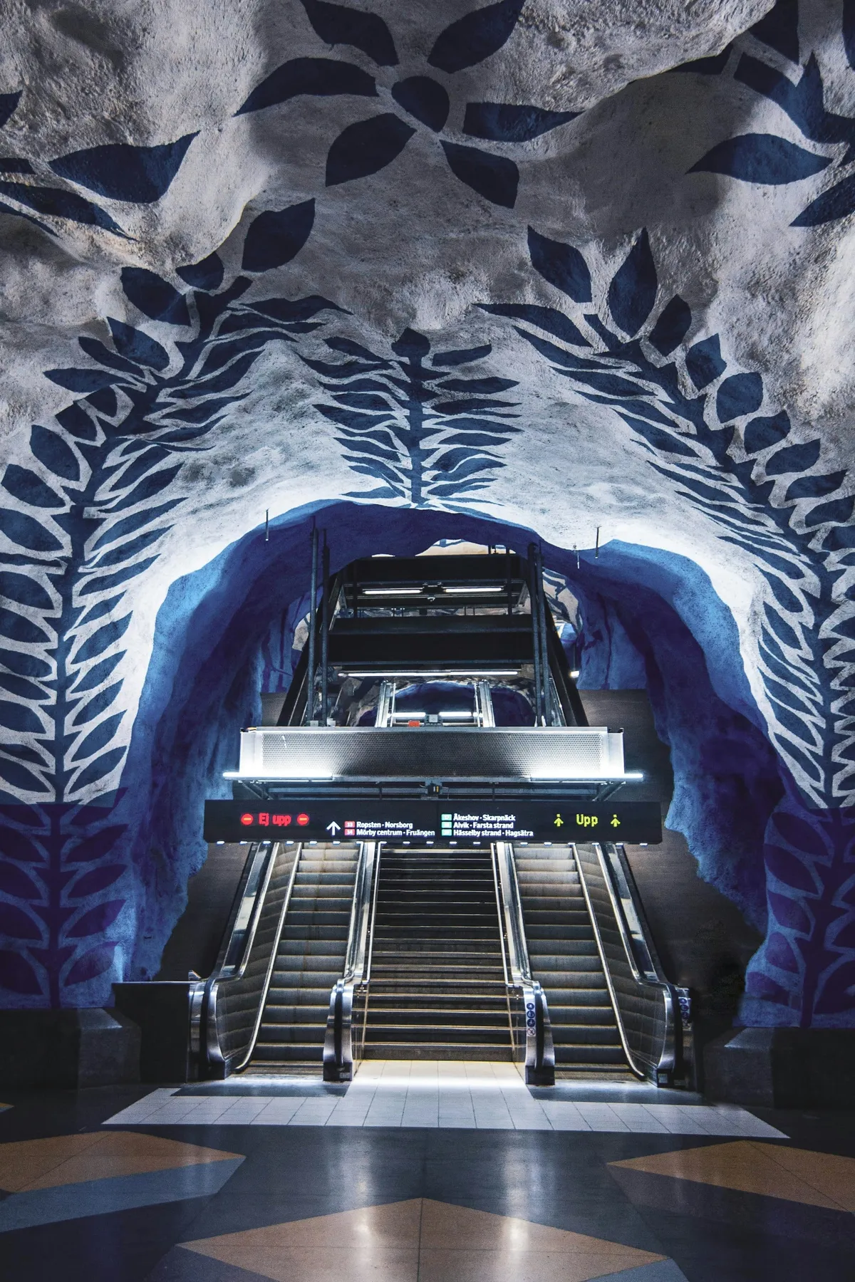 Les 10 plus belles stations de métro à Stockholm : une galerie d’art sous la terre