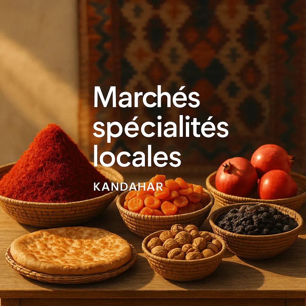 Les meilleurs marchés et spécialités locales à Kandahar