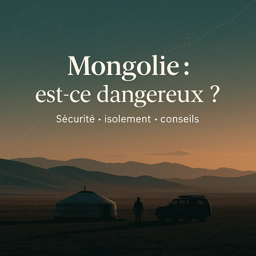 Mongolie : est-ce dangereux ? Sécurité, isolement, conditions… conseils + points de vigilance