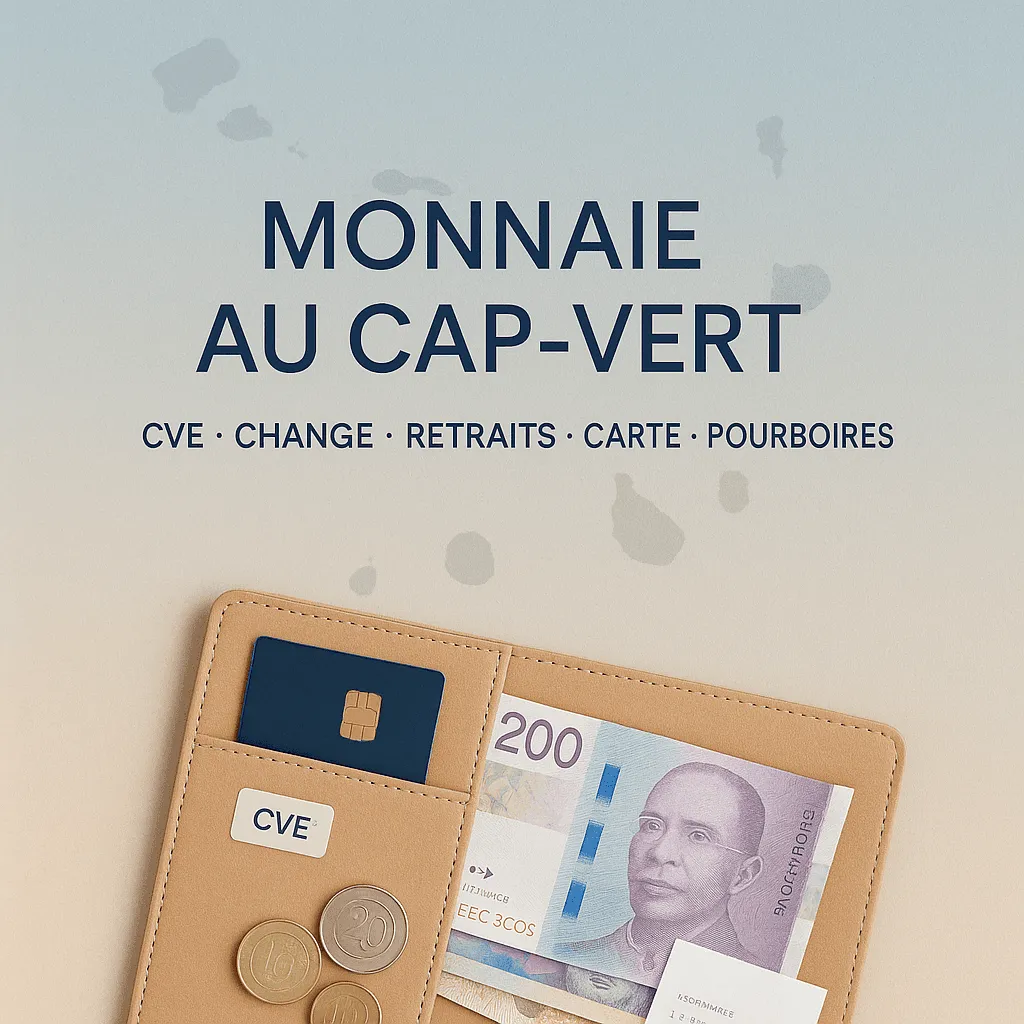 Monnaie au Cap-Vert : escudo cap-verdien (CVE), change, retraits, carte bancaire, pourboires