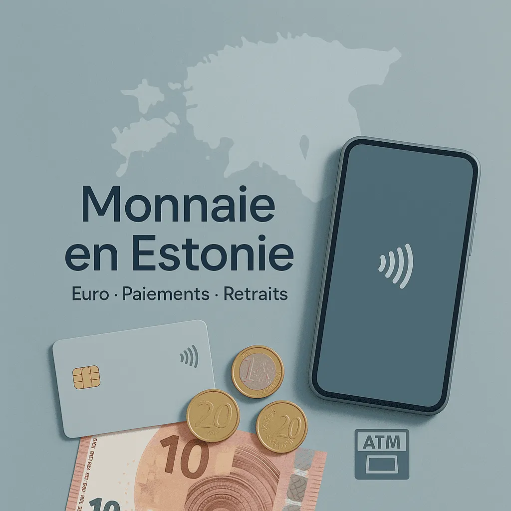 Monnaie en Estonie : euro (€), paiements, retraits, carte bancaire, pourboires