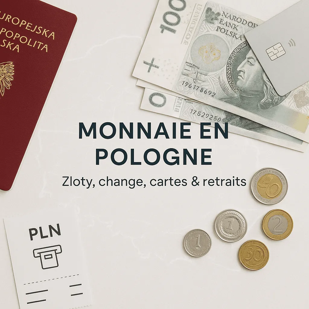 Monnaie en Pologne : zloty (PLN), change, retraits, carte bancaire, pourboires