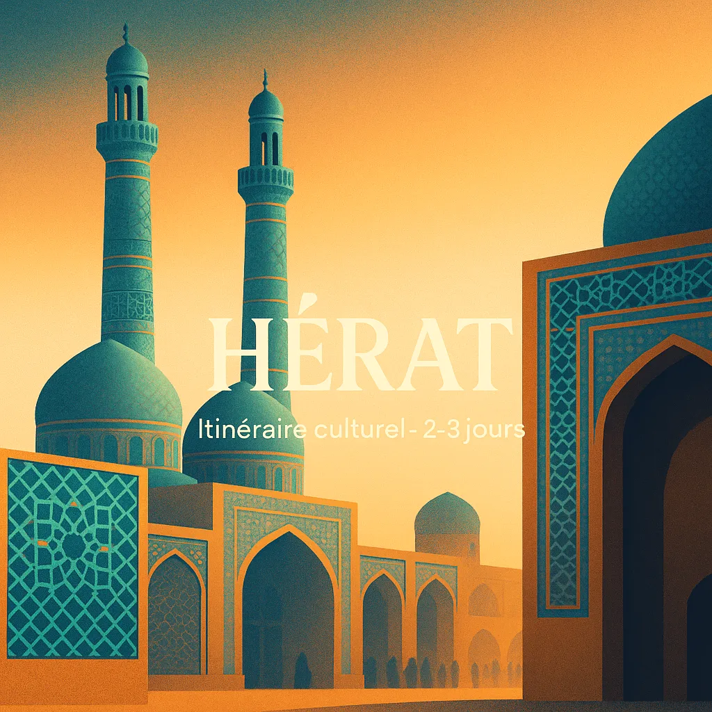 Que faire à Hérat en 2 ou 3 jours : itinéraire culturel