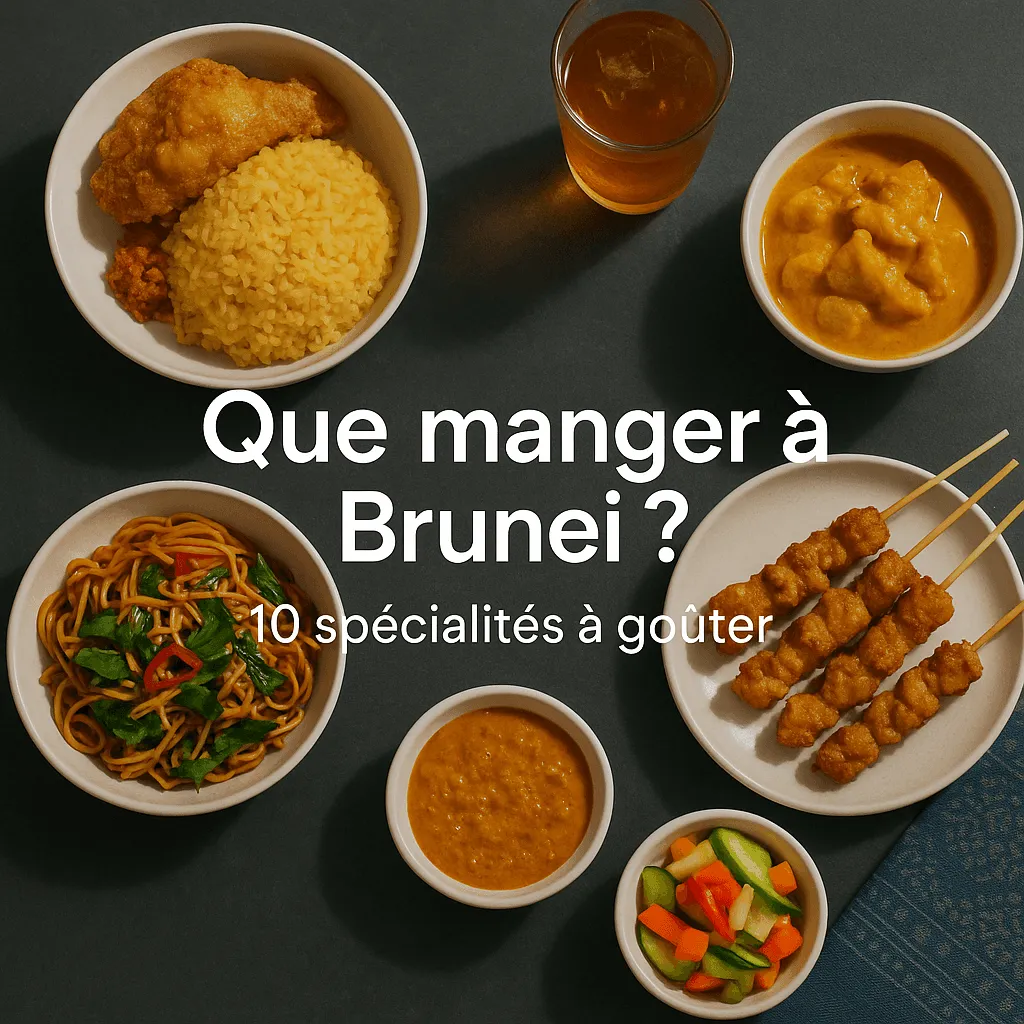Que manger à Brunei ? 10 spécialités à goûter (riz, nouilles, plats malais…)