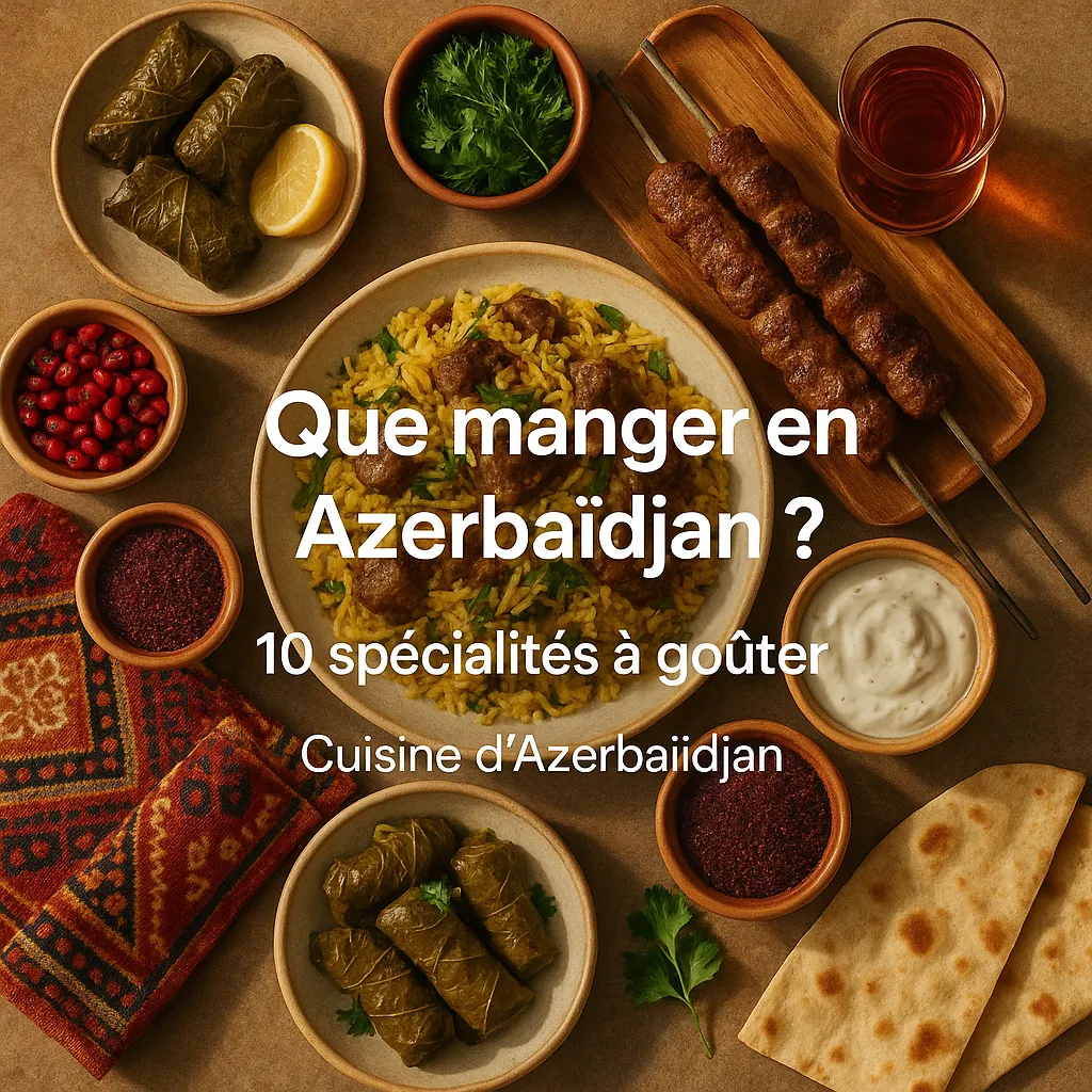 Que manger en Azerbaïdjan ? 10 spécialités à goûter (plov, dolma, kebabs…)