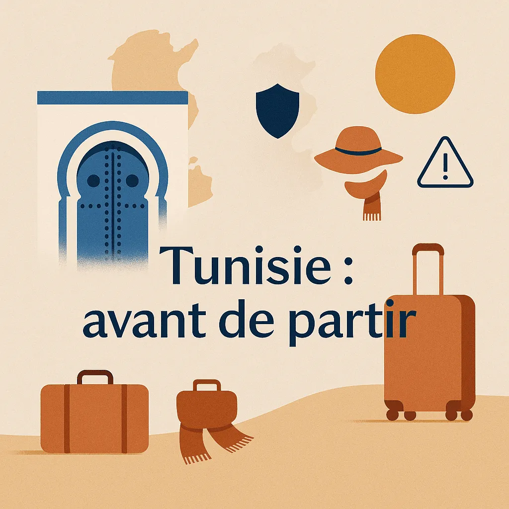 Tunisie : ce qu’il faut savoir avant de partir (sécurité, tenue, arnaques, conseils)