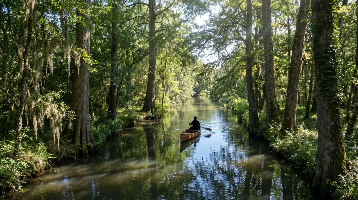 bayous Louisiane labyrinthe eau Vendée