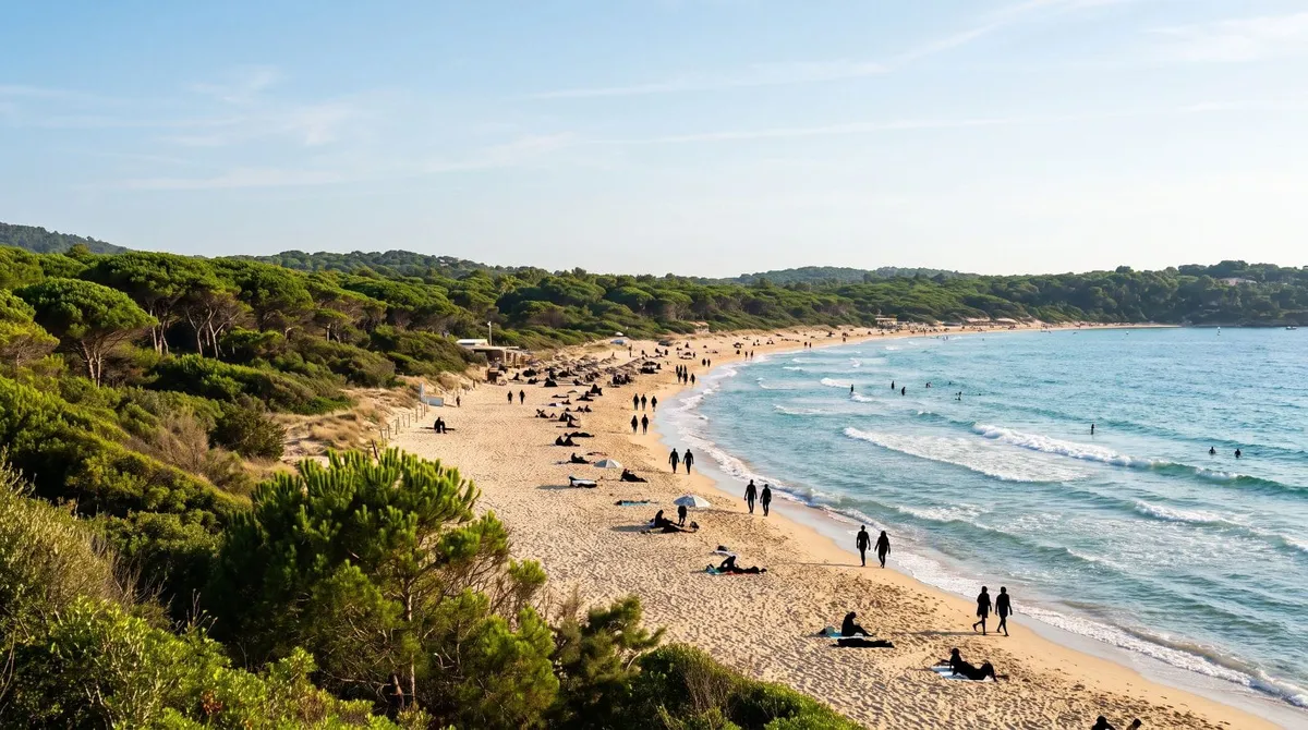 plage varoise lagon tropical