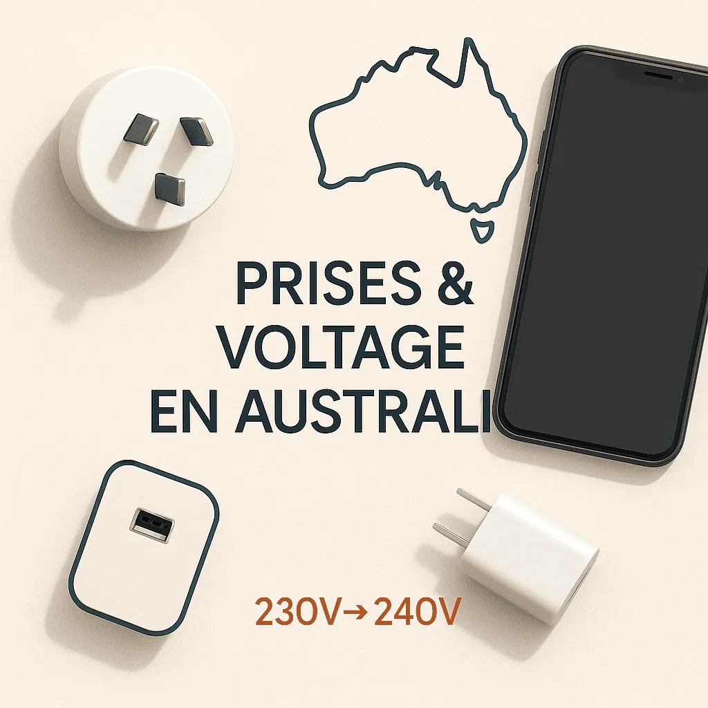 Adaptateur prise électrique en Australie : prises, voltage et conseils