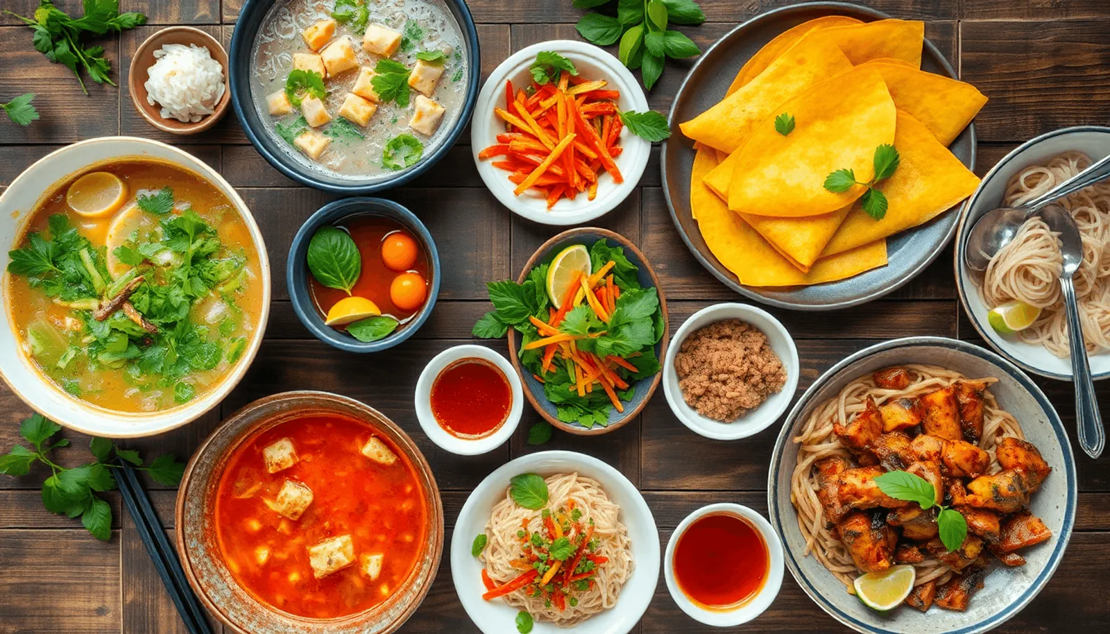 Que manger au Vietnam ? 10 spécialités à goûter (pho, banh mi, bun cha…)