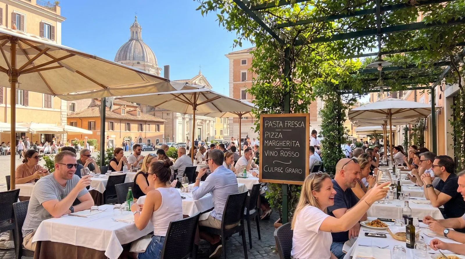 addition note restaurant Italie