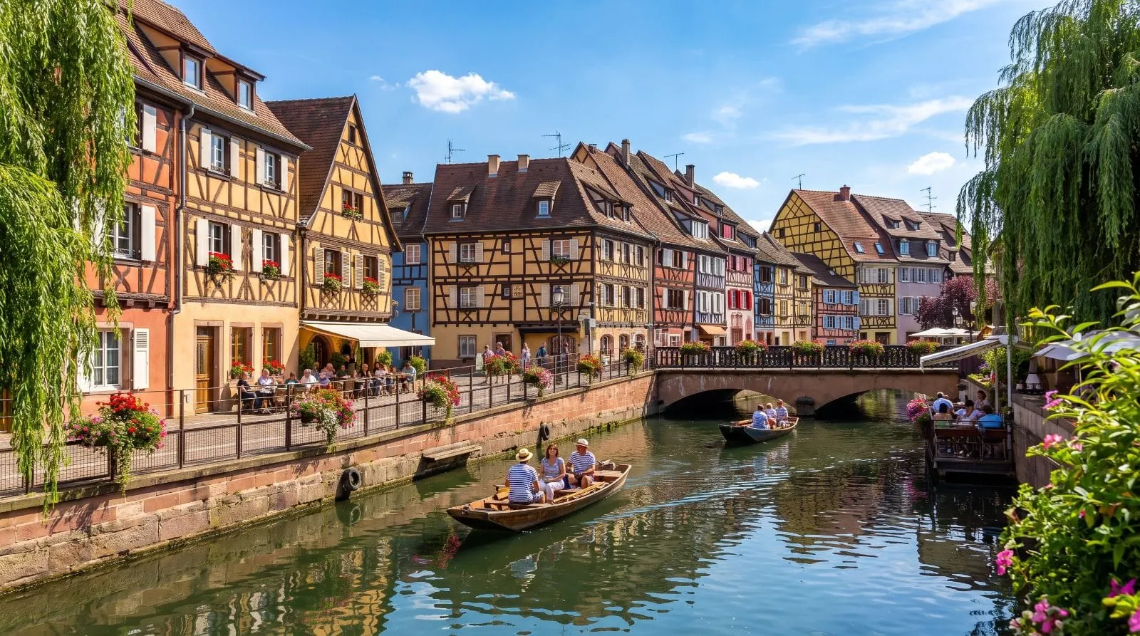 Venise canaux fleuris Alsace
