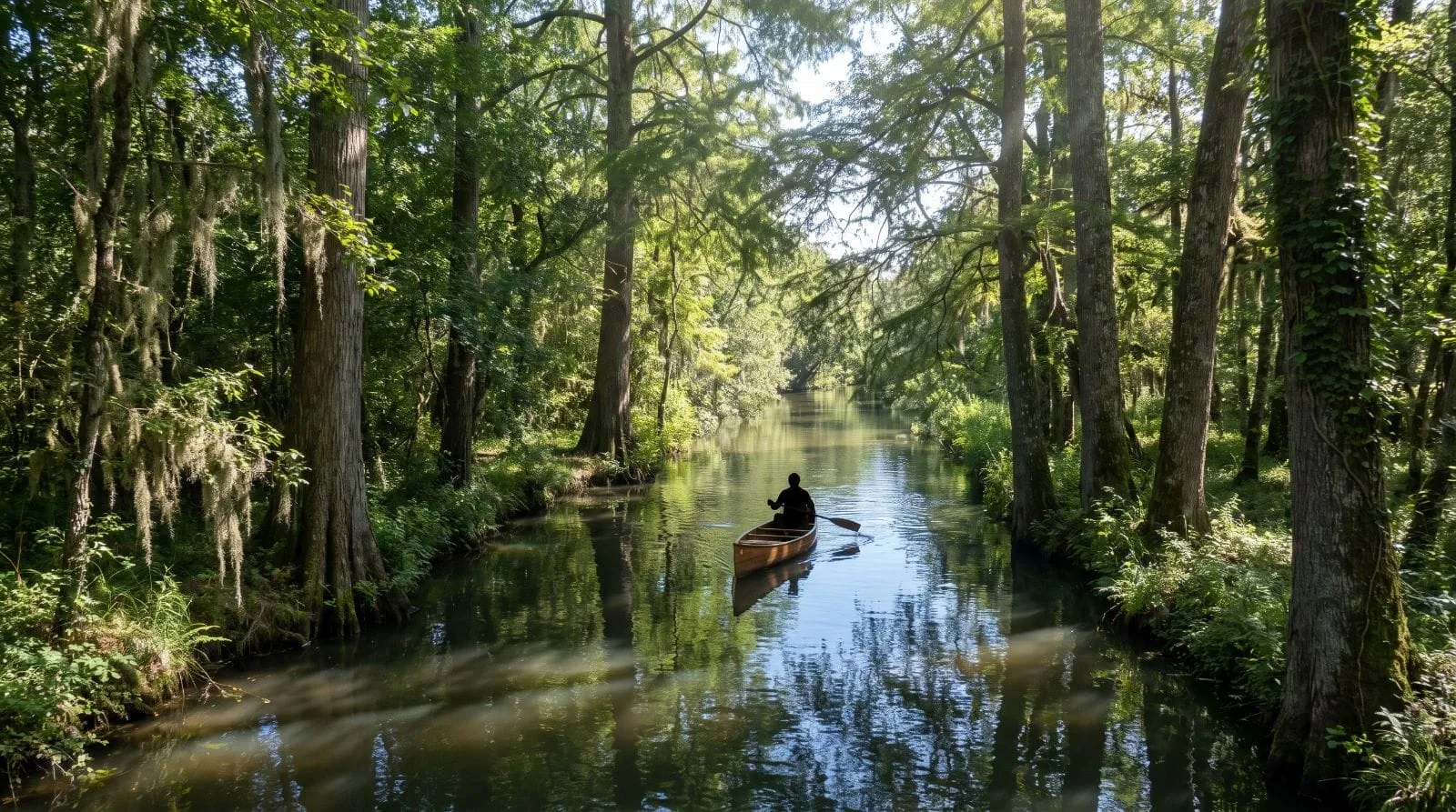 bayous Louisiane labyrinthe eau Vendée