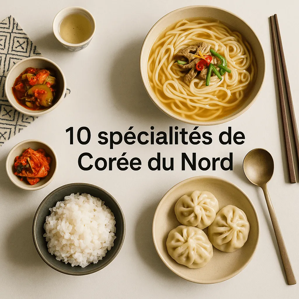 Que manger en Corée du Nord ? 10 spécialités à découvrir (nouilles, raviolis, plats traditionnels) Image de l’article