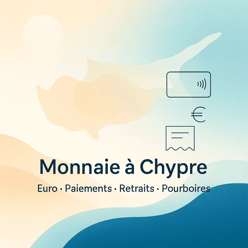 Monnaie à Chypre : euro (€), paiements, retraits, carte bancaire, pourboires Image de l’article