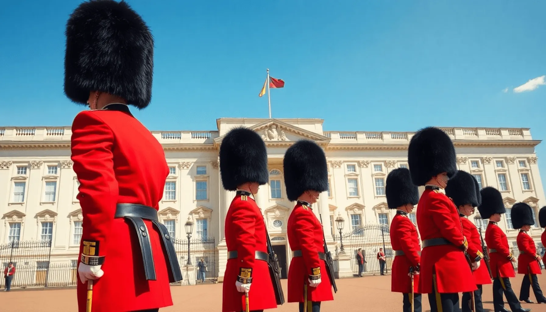 Tout savoir sur la relève de la garde de Buckingham Palace à Londres Image de l’article