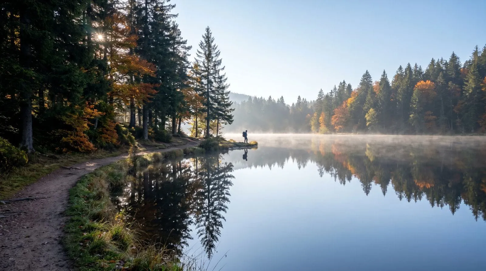 On croirait le Canada, mais cette forêt de lacs et de sapins est dans les Vosges Image de l’article
