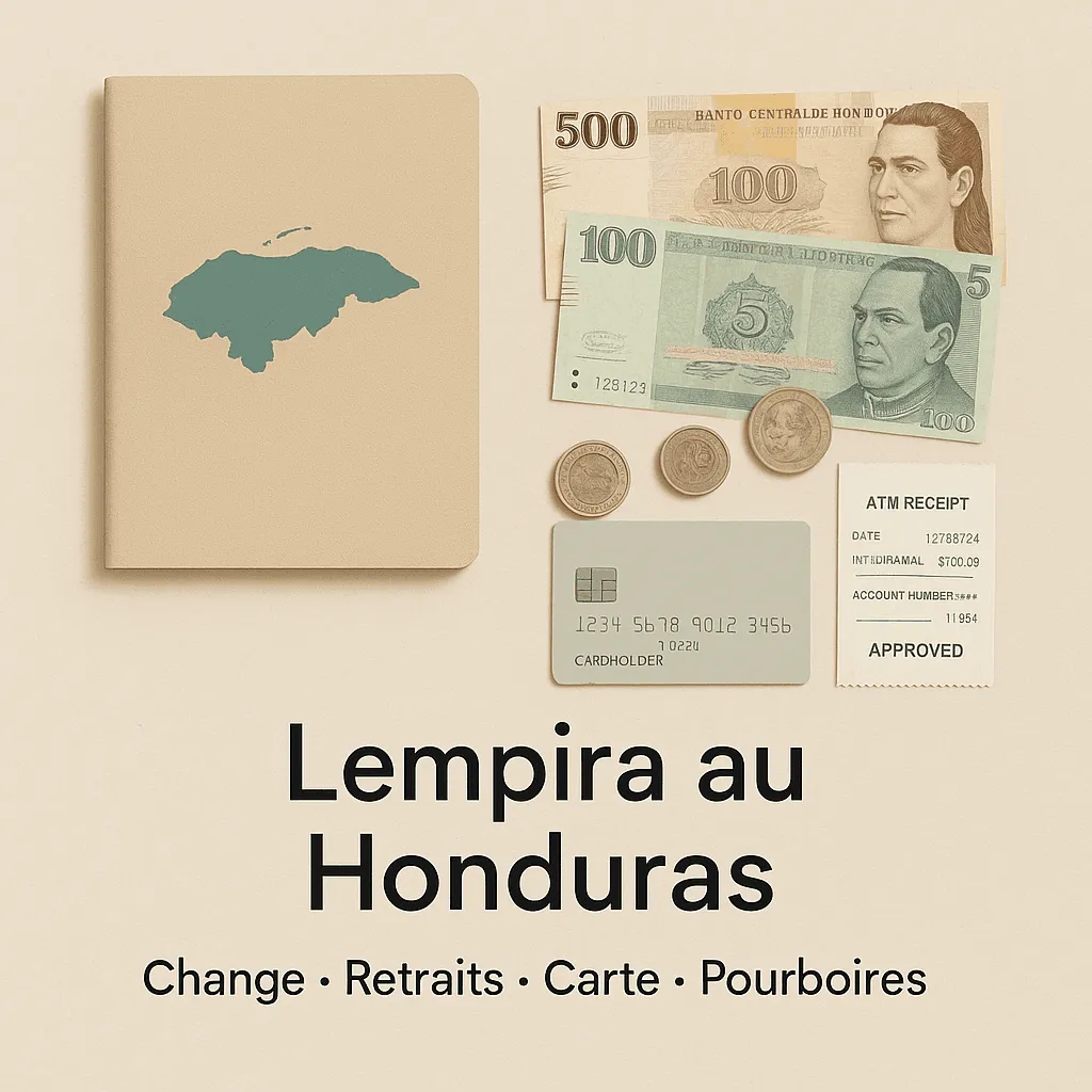 Monnaie au Honduras : lempira (HNL), change, retraits, carte bancaire, pourboires