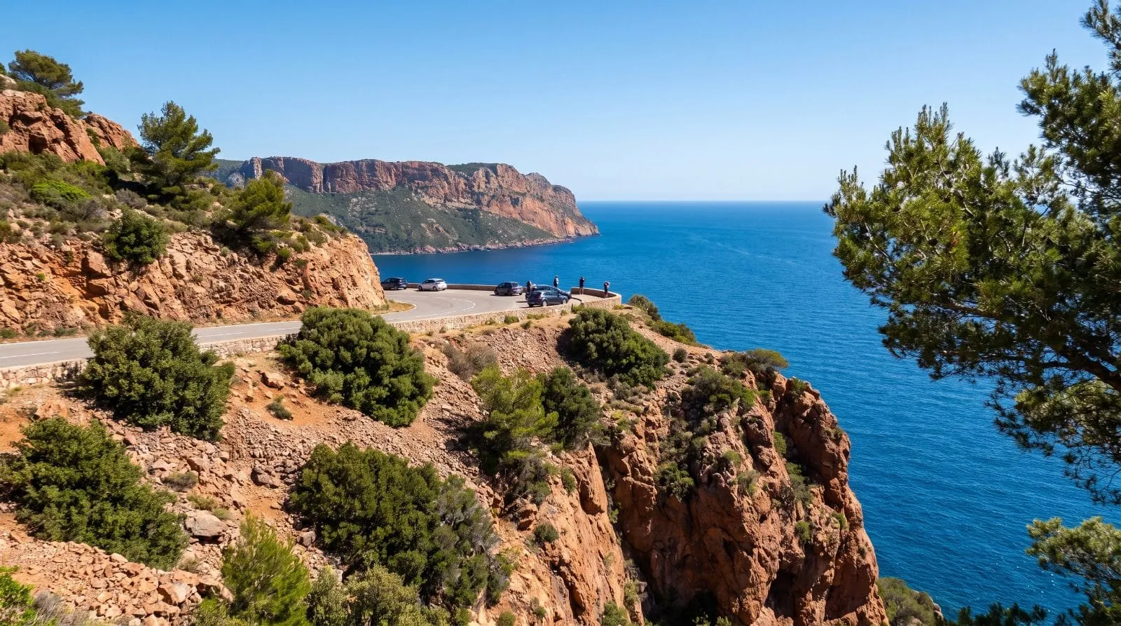 Californie route panoramique Méditerranée