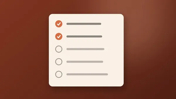 Archive clean-up checklist