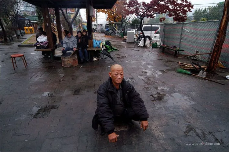 비오는 토요일 촬영