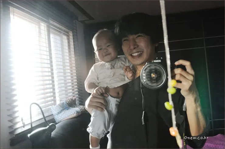 아빠와 온유