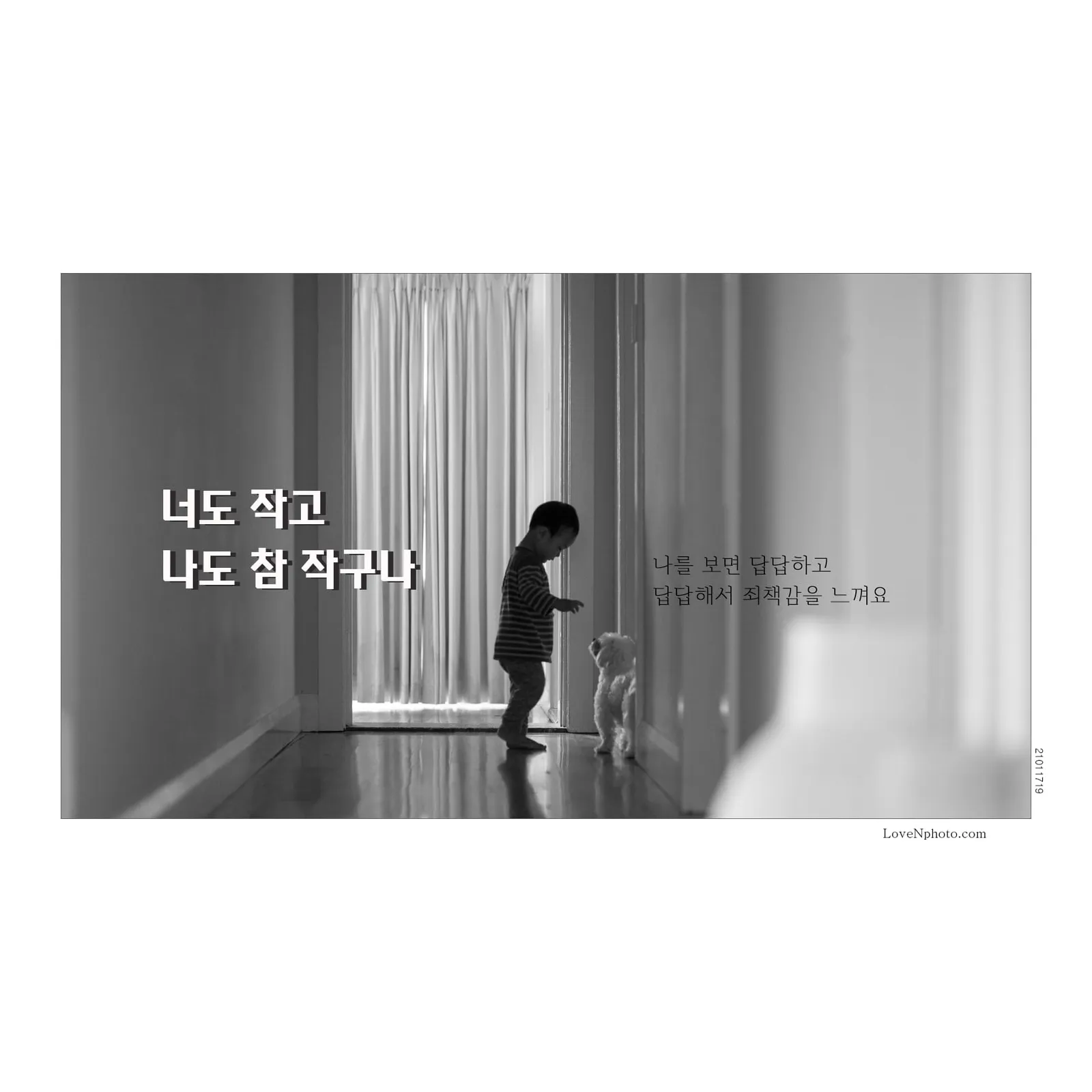 너도 작고 나도 참 작구나