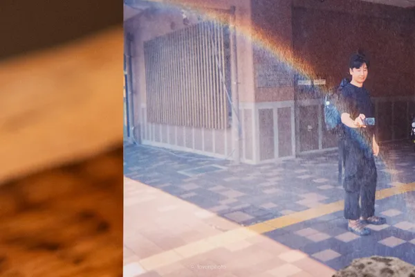 무지개가 담긴 사진