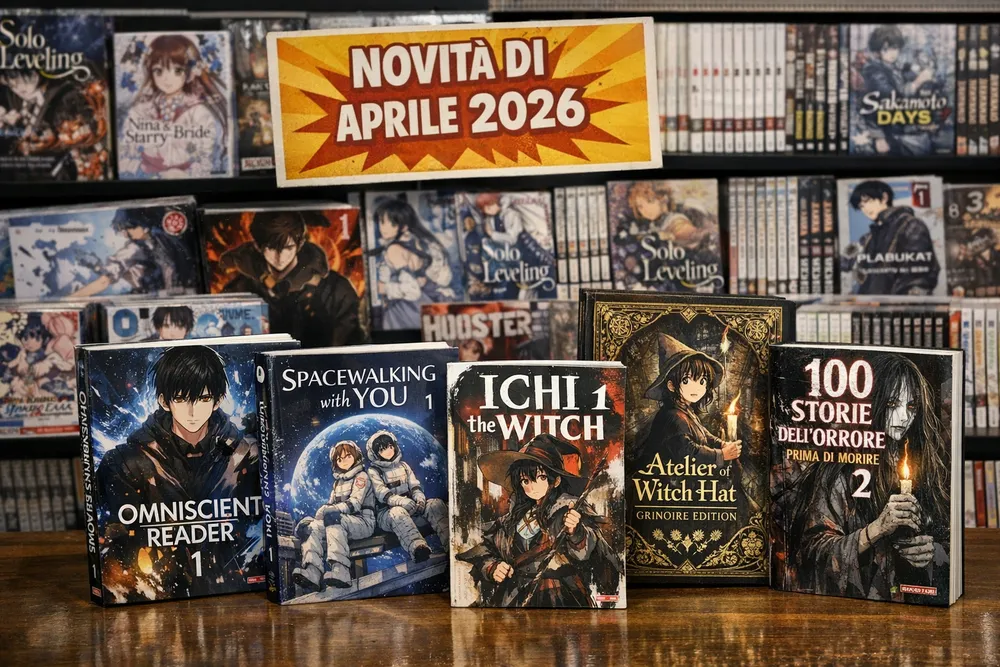 Uscite manga e fumetti di aprile 2026 in Italia: le novità da tenere d’occhio