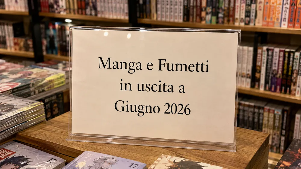 Manga e fumetti in uscita a giugno 2026 in Italia: le novità da non perdere