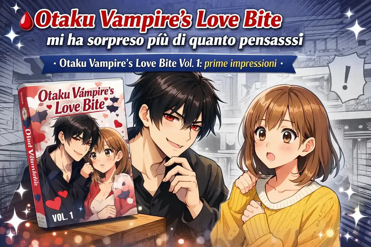 Otaku Vampire’s Love Bite Vol. 1: prime impressioni