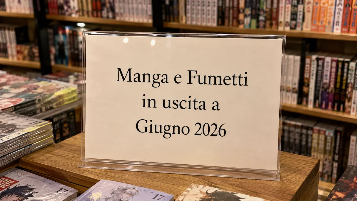 Manga e fumetti in uscita a giugno 2026 in Italia: le novità da non perdere