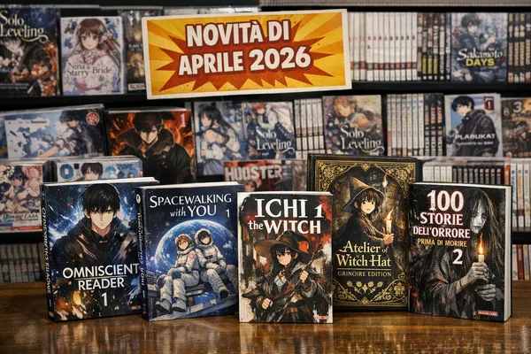 Uscite manga e fumetti di aprile 2026 in Italia: le novità da tenere d’occhio