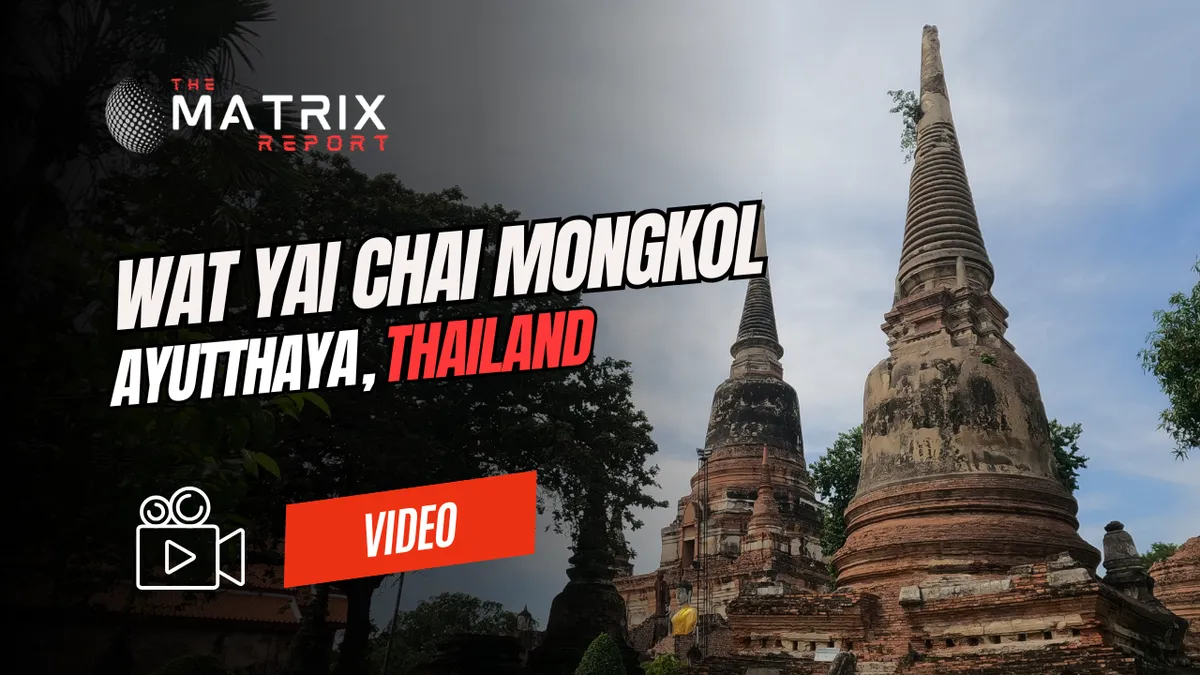 📍🌏Wat Yai Chai Mongkol, Ayutthaya, Thailand Post feature image