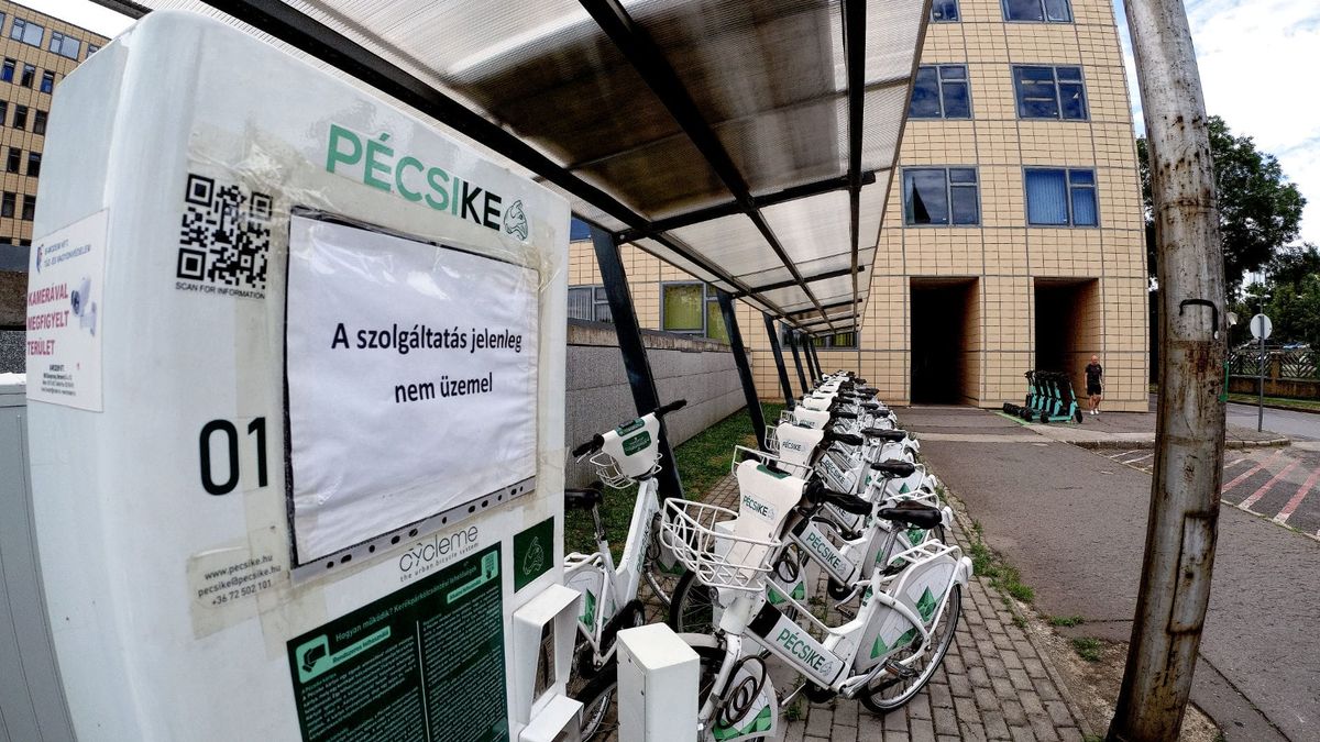 Kihasználatlanok, drága a fenntartásuk, de a város fejlesztené a pécsi közbringákat