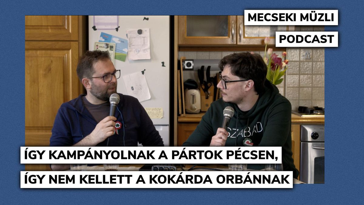 Így kampányolnak a pártok Pécsen, így nem kellett a kokárda Orbánnak