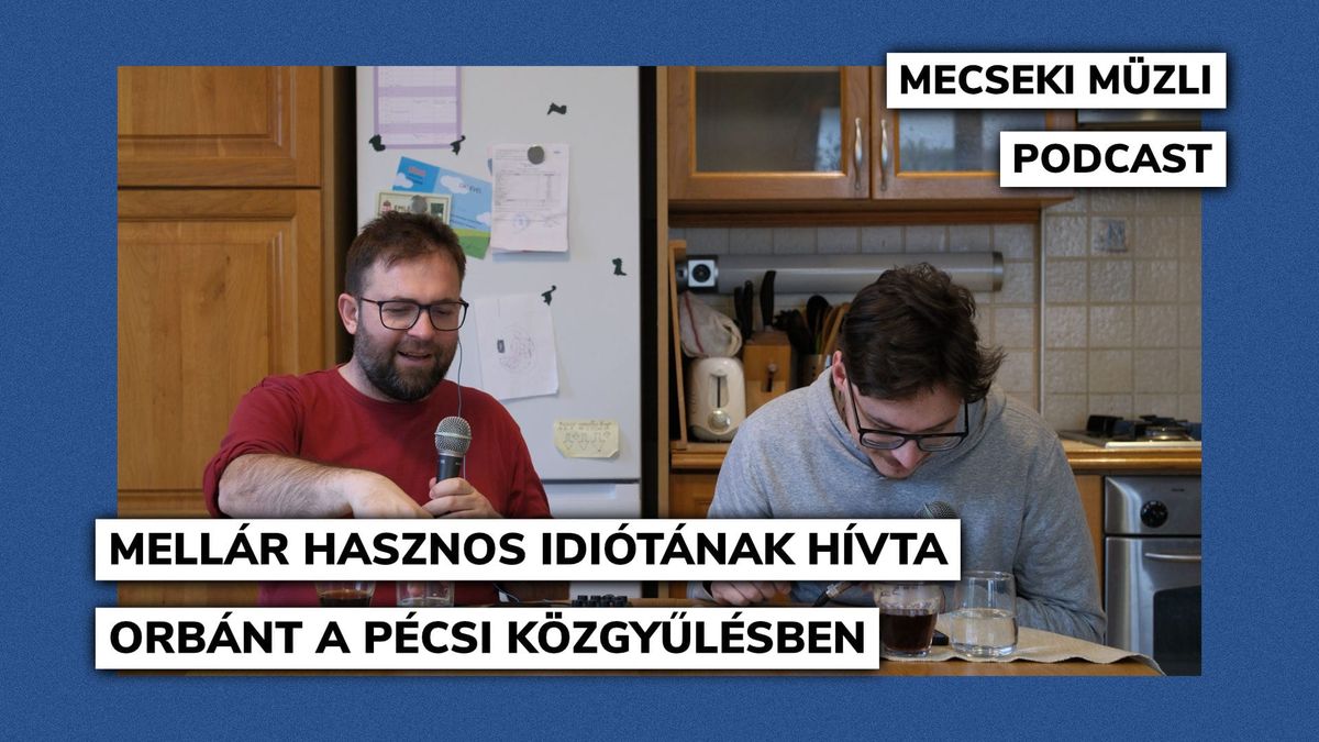 A választásra ráfordulva Mellár hasznos idiótának hívta Orbánt a pécsi közgyűlésben
